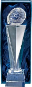 Optical Crystal Motorsport Trophy - 2 Sizes