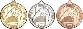 Gaelic Football Medal 50mm - Gold, Silver & Bronze 