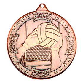 Gaelic Football Medal 50mm - Gold, Silver & Bronze 