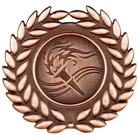 Classic Wreath Medal 50mm - Gold, Silver & Bronze