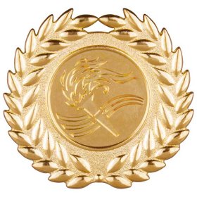 Classic Wreath Medal 50mm - Gold, Silver & Bronze