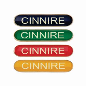  School Badge - Bar - Cinnire