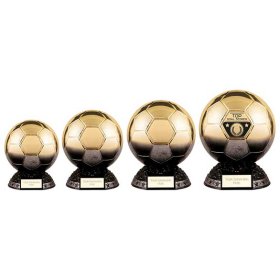  Elite Football Heavyweight Award Gold to Black - 4 Sizes