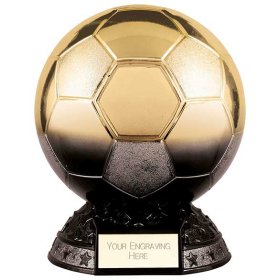  Elite Football Heavyweight Award Gold to Black - 4 Sizes