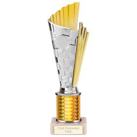 Flash Plastic Trophy Gold & Silver - 5 Sizes