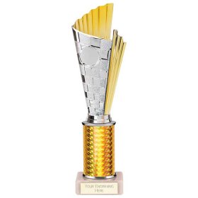 Flash Plastic Trophy Gold & Silver - 5 Sizes