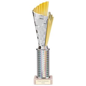 Flash Plastic Trophy Silver & Gold - 5 Sizes