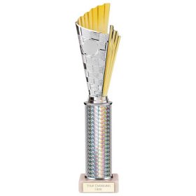 Flash Plastic Trophy Silver & Gold - 5 Sizes