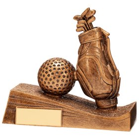 Horizon Golf Bag Resin Award Gold - 2 Sizes
