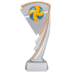 Volleyball & Net Trophy - 3 Sizes