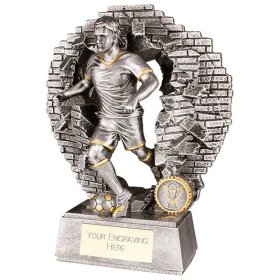 Blast Out Male Football Resin Award - 4 Sizes