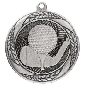 Typhoon Golf Medal 55mm - Antique Gold, Antique Silver & Antique Bronze