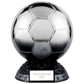  Elite Football Heavyweight Award Silver to Black - 4 Sizes