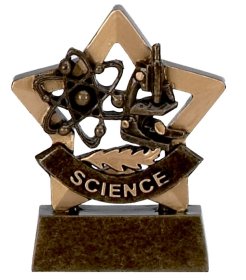 Mini Star Science Trophy - 8cm