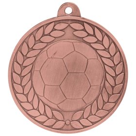 Aviator Football Medal 50mm - Gold, Silver & Bronze