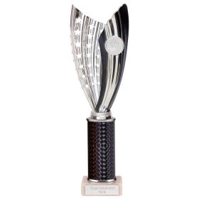 Glamstar Plastic Trophy Black - 6 Sizes