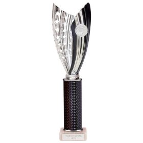 Glamstar Plastic Trophy Black - 6 Sizes