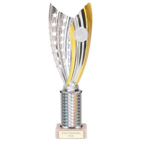 Glamstar Plastic Trophy Silver - 6 Sizes