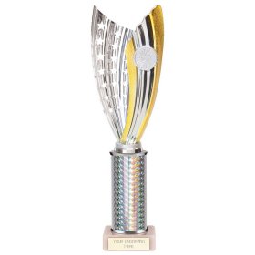 Glamstar Plastic Trophy Silver - 6 Sizes