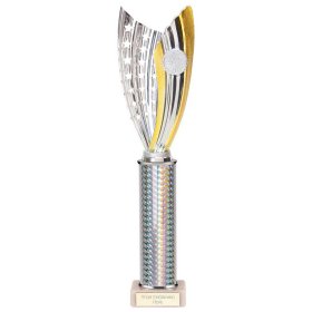 Glamstar Plastic Trophy Silver - 6 Sizes