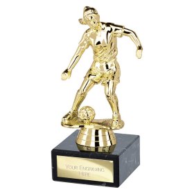 Dominion Female Football Trophy - 14cm