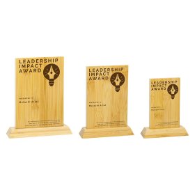 Eco-Friendly Kraken Bamboo Award - 3 Sizes