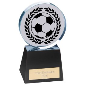  Emperor Football Crystal Award - 2 Sizes