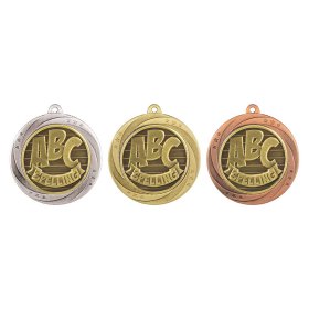 Superstar Spelling Medal 60mm - Gold, Silver & Bronze