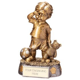 Football Funnies Cry Baby Resin Figure - 15cm