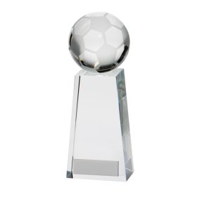 Voyager Football Crystal Award - 4 Sizes