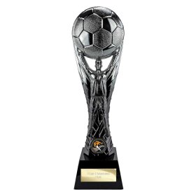  The Winning Goal Football Award - Gunmetal - 2 Sizes