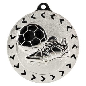 Cascade Stars Football Boot & Ball Medal 70mm - Gold, Silver & Bronze