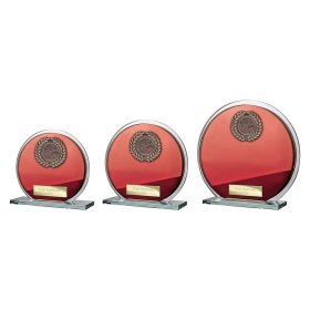 Seismic Multisport Circle Red Plaque - 3 Sizes