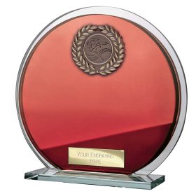 Seismic Multisport Circle Red Plaque - 3 Sizes