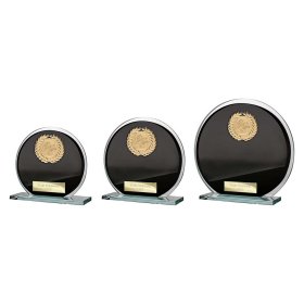 Seismic Multisport Circle Black Plaque - 3 Sizes