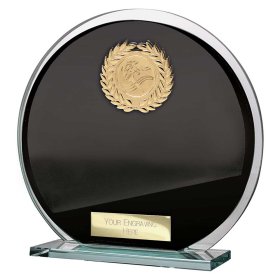 Seismic Multisport Circle Black Plaque - 3 Sizes