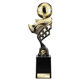  Innov8 Football Plastic Trophy Gold- 3 Sizes
