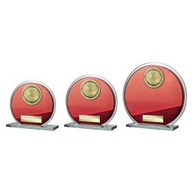  Seismic Superstar Football Circle Plaque Red - 3 Sizes