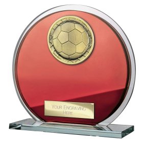  Seismic Superstar Football Circle Plaque Red - 3 Sizes