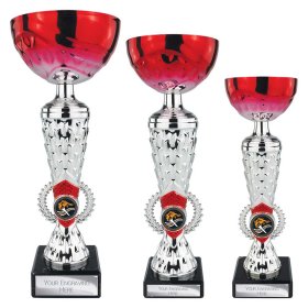 Energy Trophy Red & Silver  - 3 Sizes