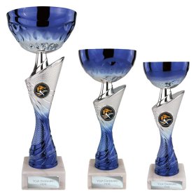 Sprite Trophy Blue & Silver - 3 Sizes