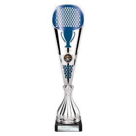 Eclectic Trophy Silver & Blue - 3 Sizes