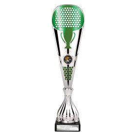 Eclectic Trophy Silver & Green - 3 Sizes