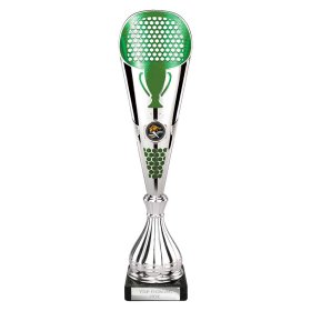 Eclectic Trophy Silver & Green - 3 Sizes
