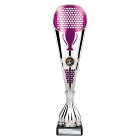 Eclectic Trophy Silver & Purple - 3 Sizes