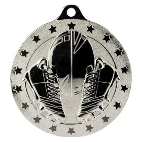 Cascade Stars Rugby Medal 50mm - Gold, Silver & Bronze