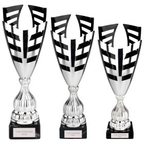 Paramount Laser Cup Silver & Black - 3 Sizes