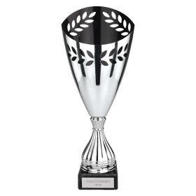Maximus Laser Trophy Silver & Black - 3 Sizes
