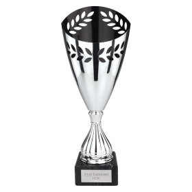 Maximus Laser Trophy Silver & Black - 3 Sizes