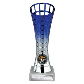 Leader Trophy Blue & Silver  - 3 Sizes